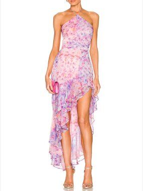 Amanda Uprichard x Revolve Carlina Dress Cotton Candy XS
